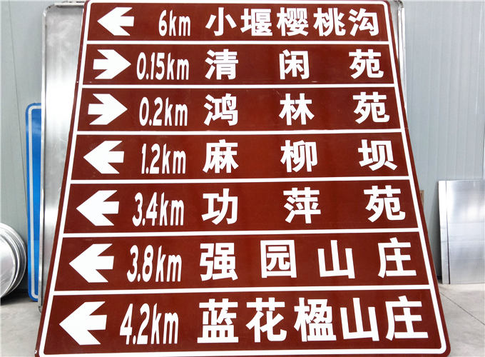 旅游景区标牌